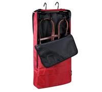 Harrison Howard Sac de transport pour bride/licol avec support à 3 griffes en tissu imperméable 1680D - Bordeaux / Noir