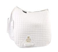 Harrison Howard Tapis de selle d'équitation DR - Blanc