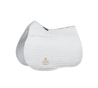 Harrison Howard Tapis de selle d'équitation GP - Blanc