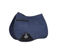 Harrison Howard Tapis de selle d'équitation GP - Bleu marine
