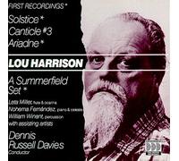 Harrison, L. - Solstice Suite/Canticle/Ariadne