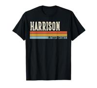Harrison Rétro Vintage Hommes Enfants Garçons Prénom T-Shirt