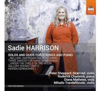 Harrison, Sadie : Solos et Duos pour Cordes et Piano