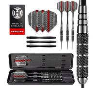 Harrows Black Jack Fléchettes Noir/Argent 18 g
