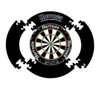 Harrows Protection pour cible de fléchettes 4 pièces Noir 70 cm