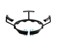 Harrows – Cible de fléchettes Trilight – Éclairage LED ultra lumineux – Argenté