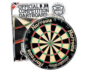 Harrows - Cibles de fléchettes I Cible aux Dimensions Officielles I Cible équipée d'un Fil métallique Ultra-Fin pour Un Maximum de Points I Compatible avec Les Accessoires de fléchettes