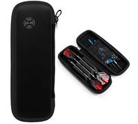 Harrows Darts Blaze Darts Wallet | Darts Case Holds 3 Assembled Darts and Accessories | Protective EVA Material | Professional Darts Accessories (Black)