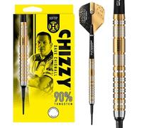 Harrows Dave Chisnall V2 90% Soft Tip - Fléchettes Pointe Plastique 18g