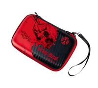 Harrows Étui de fléchettes Ryan Searle Player Pro 6 v2 | Noir/Rouge | Protection EVA pour 6 fléchettes entièrement assemblées et accessoires