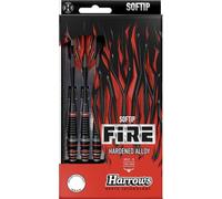 Harrows – Lot de fléchettes Fire – Pointe souple en alliage haute qualité 16 g