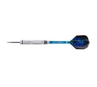 Harrows fléchettes pointe de la Blaze Inox Steeltige poids bleu 23
