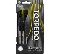Harrows - Fléchettes "Torpedo" paquet de 3 CS2059 (23 g) (Noir/Jaune)