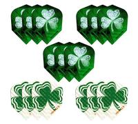 Harrows Ireland Dart Flights | 5 x Sets Darts Flights (15 Flights Total) I 100 Micron Dart Flights I Premium Extra Strong Made in UK I Professional Darts Accessories