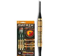 Harrows Jeu de Fléchettes Nylon Matrix Brass 14 GK