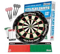 Harrows Cible de fléchettes Lets Play Darts Multicolore