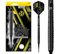 Harrows NX90 Black 90% Soft Tip - Fléchettes Pointe Plastique 20g