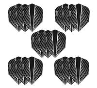 Harrows Quantum Ailettes de Fléchettes | 5 x Jeux d'Ailettes de Fléchettes (15 Ailettes au Total) | 100 Microns Ailettes de Fléchettes | Qualité Premium Extra Résistantes Fabriqué au Royaume-Uni