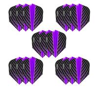 Harrows Quantum Plumes de fléchettes | 5 x Ensembles de Plumes de fléchettes (15 Plumes au Total) | Plumes de fléchettes 100 microns | Accessoires de fléchettes Professionnels Extra-résistants de