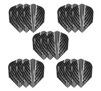 Harrows Quantum Plumes pour fléchettes | 5 x Ensembles de Plumes pour fléchettes (15 Plumes au Total) | Plumes pour fléchettes 100 microns | Accessoires de fléchettes Professionnels Extra résistants