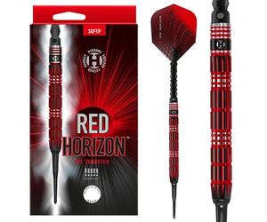 Harrows Red Horizon 90% Soft Tip - Fléchettes Pointe Plastique 18g