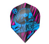 Harrows Savage Aqua Pink NO6 - Dart Flights
