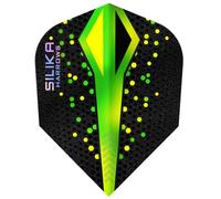 Harrows Silika Color Shift Green NO6 Tough Crystalline Coated - Dart Flights