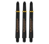 Harrows Super Grip Carbon Shafts, Adulte Unisexe, Noir/Argent (Multicolore), Taille Unique