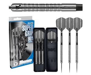 Harrows Super Grip Fléchettes en tungstène L Silver