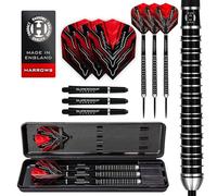 Harrows Supergrip Ultra Black Darts 21g 22g 23g 24g 25g 26g 28g 30g grammes