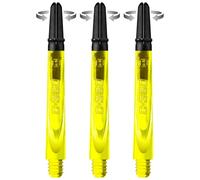 Harrows Thor-Sports Technology Carbon 360 Shafts, Rotating Carbon Top de fléchettes (medium, jaune)