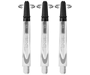 Harrows Thor-Sports Technology Carbon 360 Shafts, Rotating Carbon Top de fléchettes (medium, transparent)