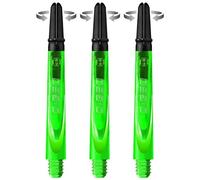 Harrows Thor-Sports Technology Carbon 360 Shafts, Rotating Carbon Top de fléchettes (medium, vert)