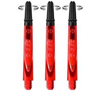 Harrows Thor-Sports Technology Carbon 360 Shafts Rotating Carbon Top de fléchettes (midi, rouge)