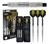 Jeu Flechettes Darts acier Harrows Torpedo 23g neuf + etui - acier