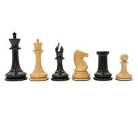 Harrwitz Series Jeu d'échecs ébène 8,9 cm