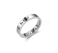 Harry and Henry Bague Be Kind of A Bitch Be Kind Ring Be Kind... of A Bitch - Bague amusante pour femme - Bijoux inspirants, Métal, Aucune pierre précieuse