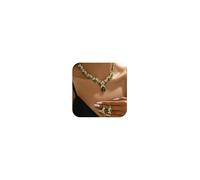 Harry and Henry Élégante parure de bijoux pour femme - Accessoires de costume en strass avec cristaux étincelants - Argenté - Pour soirée, gala, événement formel, Strass, Pas de gemme