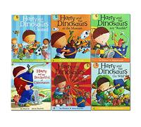 Harry and the Dinosaurs Series 6 Books Collection Set by Ian Whybrow (Go Wild, Go On Holiday, Bucketful of Dinosaurs, Say Raahh, At The Museum & United)