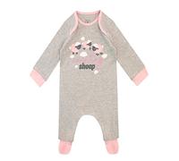 Harry Bear Combinaison de Nuit Baby Girls Counting Sheep à Manches Longues Babygrow Gris 6-9 Mois