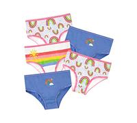 Harry Bear Culotte Pack de 5 Arc-en-Ciel Fille Multicolore 6-7 Ans