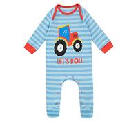 Harry Bear Dors Bien Bébé Tracteur Bleu 9-12 Mois
