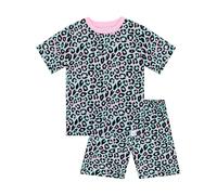 Harry Bear Empreinte Danimal Pyjamas | Pyjama Short Fille | Ensembles De Pyjama Fille | Bleu 8-9 Ans