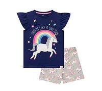 Harry Bear Ensemble De Court Pyjamas Fille Licorne Bleu 5-6 Ans