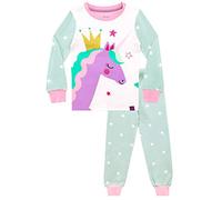 Harry Bear Ensemble De Pyjamas Bien Ajusté Fille Licorne Multicolore 9-10 Ans