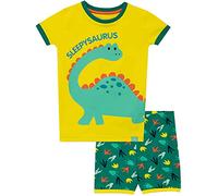 Harry Bear Ensemble De Pyjamas Bien Ajusté Garçon Dinosaure Jaune 5-6 Ans