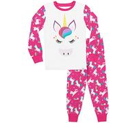Harry Bear - Ensemble De Pyjamas Bien Ajusté - Licorne pailletée Arc-en-Ciel - Fille - Multicolore - 5-6 Ans