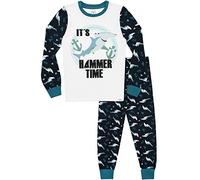 Harry Bear - Ensemble De Pyjamas Bien Ajusté - Requin - Garçon - Bleu - 6-7 Ans