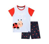 Harry Bear - Ensemble De Pyjamas Court - Coccinelle - Fille - Bleu - 4-5 Ans