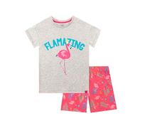 Harry Bear - Ensemble De Pyjamas Court - Flamant - Fille - Gris - 9-10 Ans